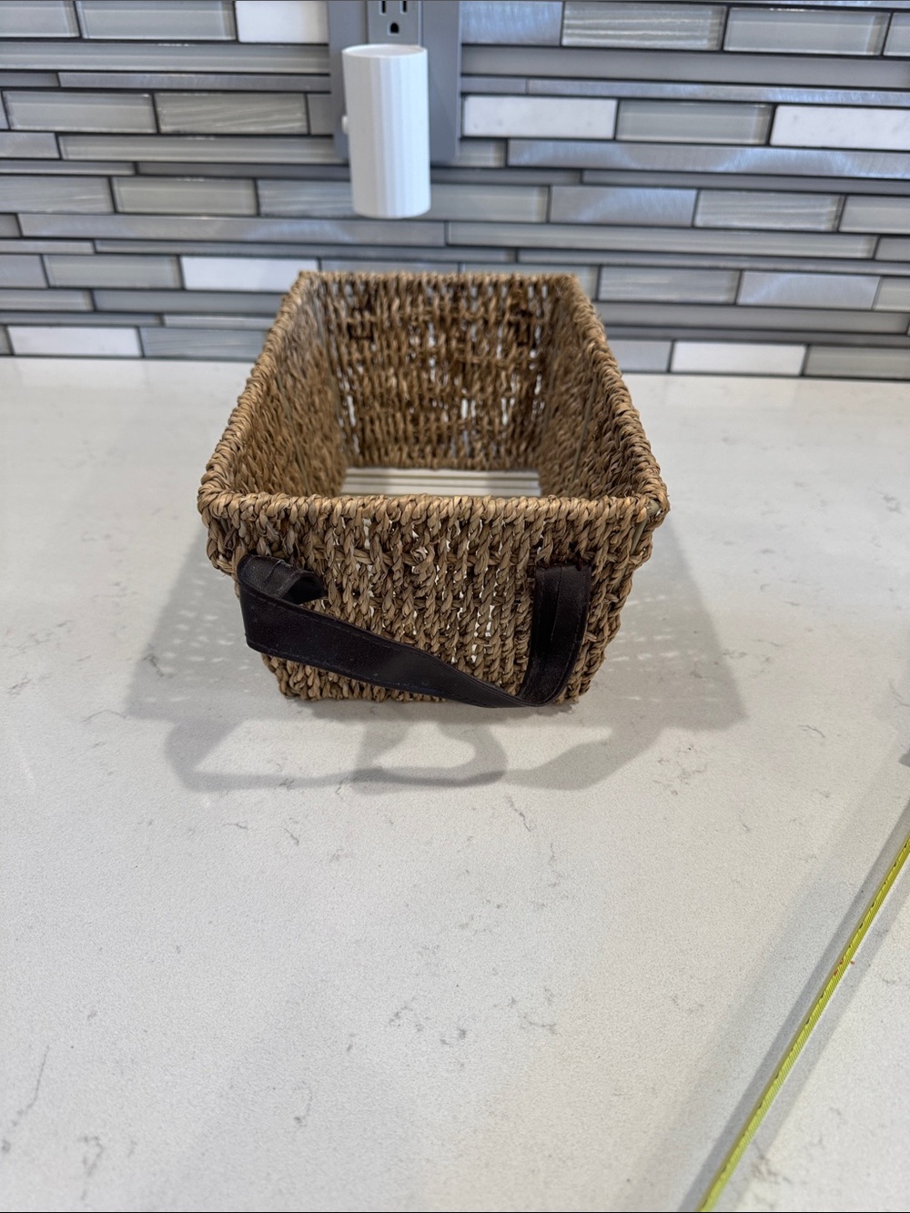 Rectangular Storage Basket - Brown - Picture 3 of 3